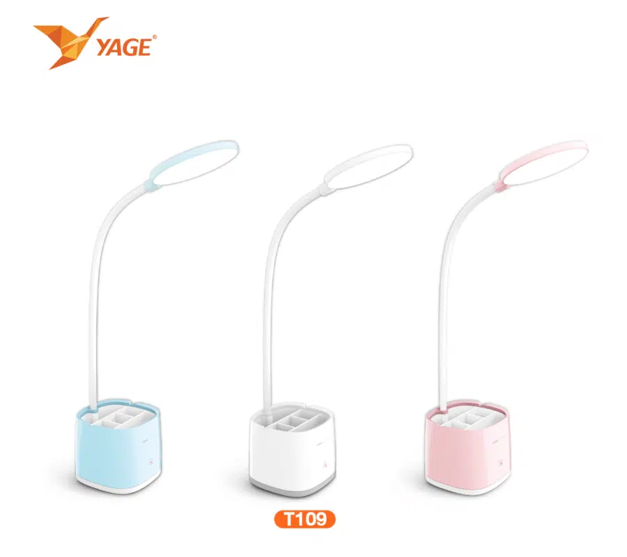 YAGE YG-T109 Desk Lamp Rechargeable Learning Reading table lamp Led
