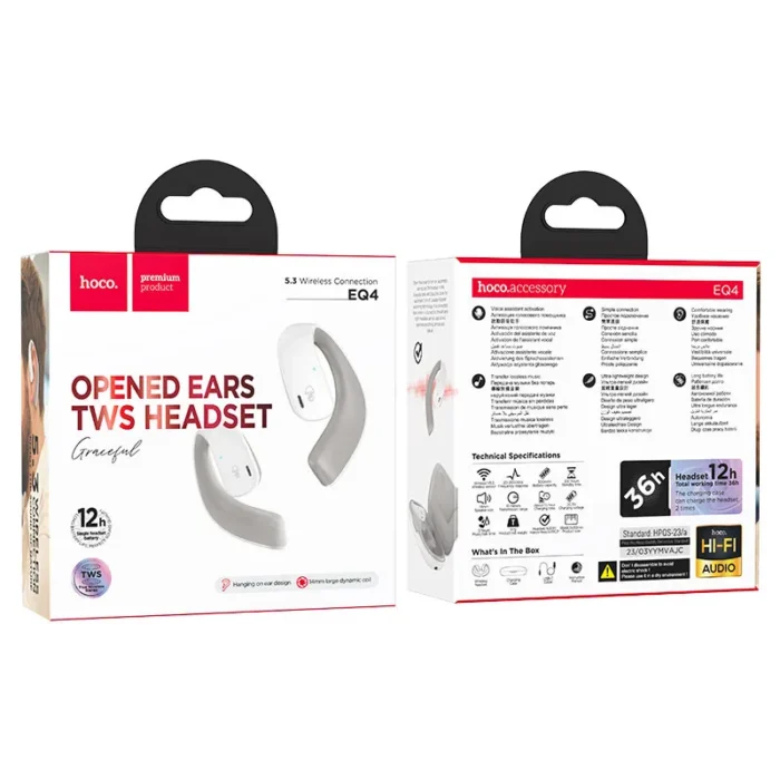 Hoco EQ4 Graceful True Wireless Bluetooth Earbuds