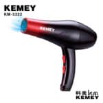 KEMEY KM-3322 3000W High-power Three-in-one Electric Hair Dryer for Professional Hairdressing Salons