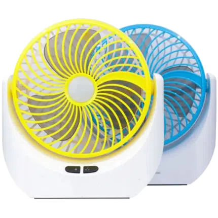 JY Super lithium rechargeable mini table fan with LED light - JY-1880