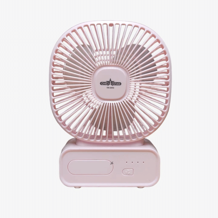 Onestar OS-2902 Rechargeable Lithium Battery Table Fan