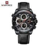 Naviforce 9197 Stylish Analog Digital Men’s Watch With Dual Display - Image 5
