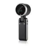 Popular Mini High-Speed Handheld Turbo Fan Smart Digital Display Wearable Personal Desk Neck Fan with Five Wind Speeds
