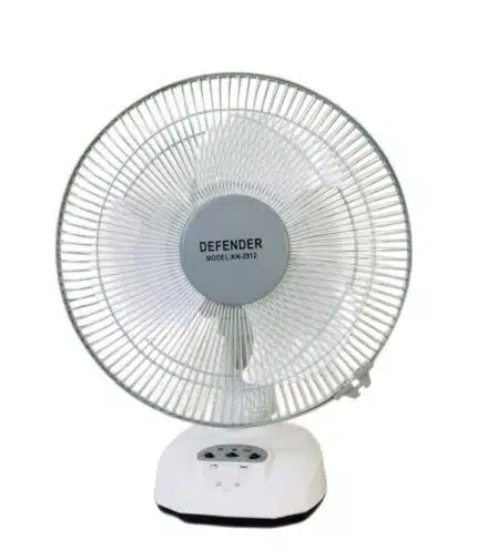 Defender / Kennede 12″ Rechargeable Fan (Model 208)