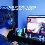 Fantech Portal HQ55 Gaming Headset with RGB Lighting Effect to Enhance Gaming Style, Lightweight but Durable - Image 2