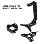 FANTECH AC304 PRO TOWER II RGB HEADSET STAND With Rubberized base for maximum stability Black. - Image 4