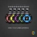 FANTECH HG11 PRO RGB Gaming Headphone Virtual 7.1 Channel Surround Vibration Bass Stereo Gaming Headset Microphone USB Earphone - Image 3