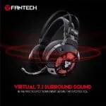 FANTECH CAPTAIN HG11 PRO RGB Vibration Bass Gaming Headphone USB Customizable Virtual 7.1 Channel Surround Sound For Gaming Gamers - Image 3