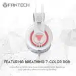 FANTECH CHIEF II HG20 Wired Headset Gamer PC 3.5mm PS4 Headsets White LED Earphones with Microphone for PS4 PC Headphone Gamer White - Image 4