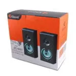Kisonli U9001 USB Multimedia Speaker Wooden - Image 2