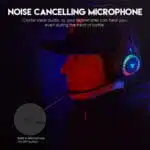 FANTECH HG25 ORBIT 7.1 VIRTUAL SURROUND SOUND GAMING HEADSET RGB GRADIENT LIGHTING EFFECT NOISE CANCELLING MICROPHONE Nylon Braided Cable USB Connectivity. - Image 4