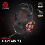 FANTECH HG11 PRO RGB Gaming Headphone Virtual 7.1 Channel Surround Vibration Bass Stereo Gaming Headset Microphone USB Earphone
