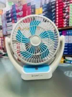 JYSUPER JY-2523 AC/DC Rechargeable 3600mAh Lithium Battery Four Speed Modes Portable Desk Fan - Image 4