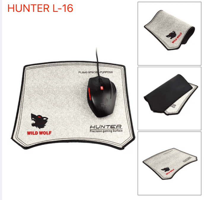 fb2d8b20c7474c49e544b4e8de82f4bd.png Hunter Micro Wolf L-16 Gaming Mouse Pad - Image 1