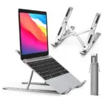 Laptop Stand Aluminum Alloy Adjustable & Foldable Travel Creative Folding Storage Bracket Stand