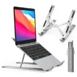 Laptop Stand Aluminum Alloy Adjustable & Foldable Travel Creative Folding Storage Bracket Stand